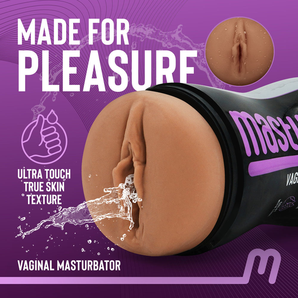 Masturmate Vagina Mocha Brown Vagina Stroker