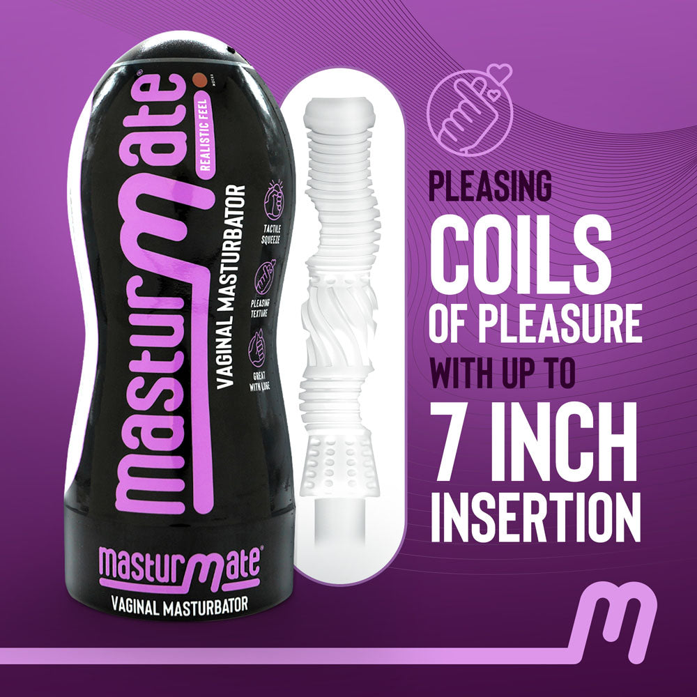 Masturmate Vagina Mocha Brown Vagina Stroker