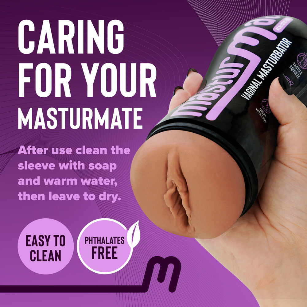 Masturmate Vagina Mocha Brown Vagina Stroker