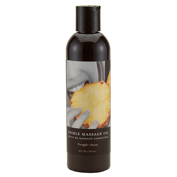 Edible Massage Oil Pineapple Flavoured 237 Ml Bottle