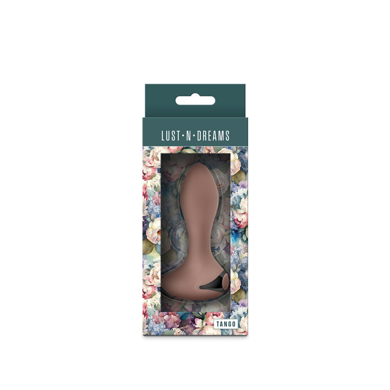 Lust N Dreams Tango Autumn Beige 11.5 Cm Usb Rechargeable Vibrating Butt Plug