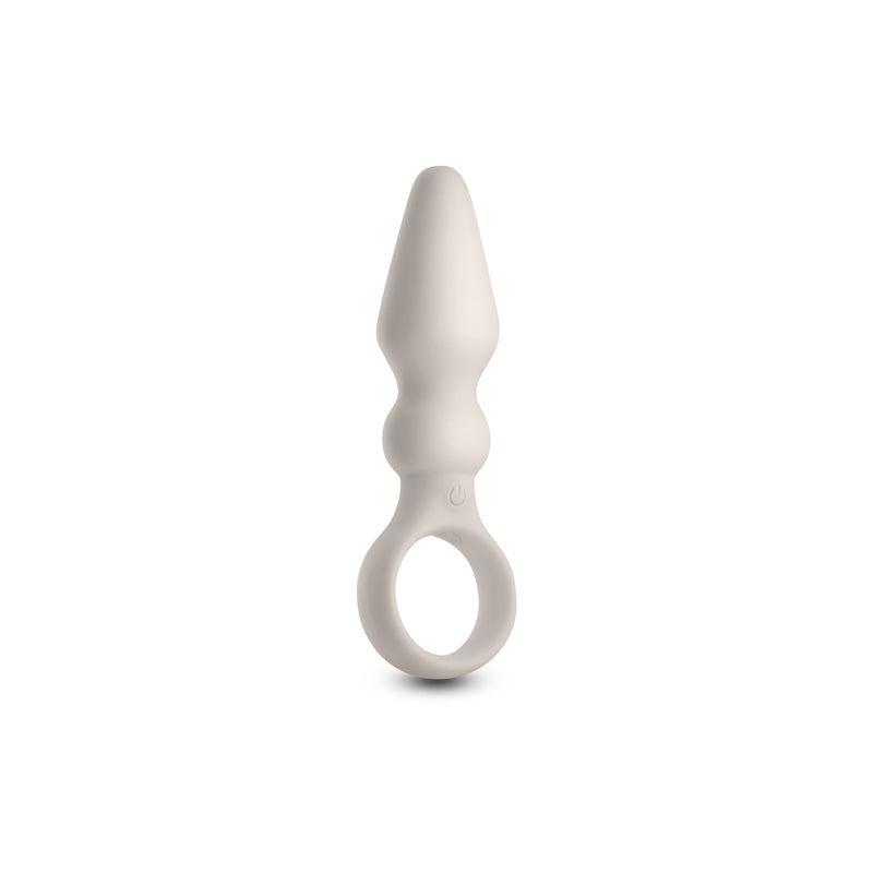 Lust N Dreams Bossa Fog White 12.5 Cm Usb Rechargeable Vibrating Butt Plug
