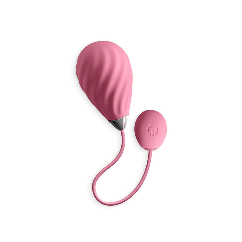 Techno Kandi Pink Usb Rechargeable Vibrating Egg With App Control