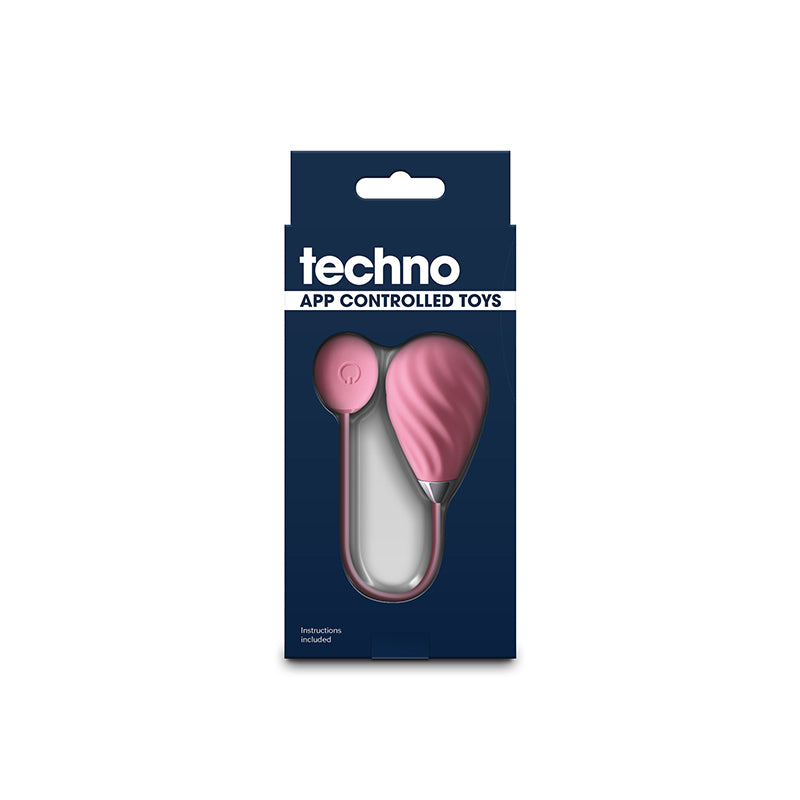 Techno Kandi Pink Usb Rechargeable Vibrating Egg With App Control