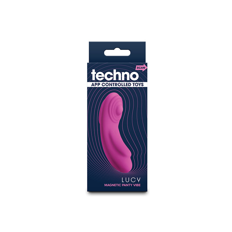 Techno Lucy Magenta Magenta Usb Rechargeable Panty Vibrator With App Control