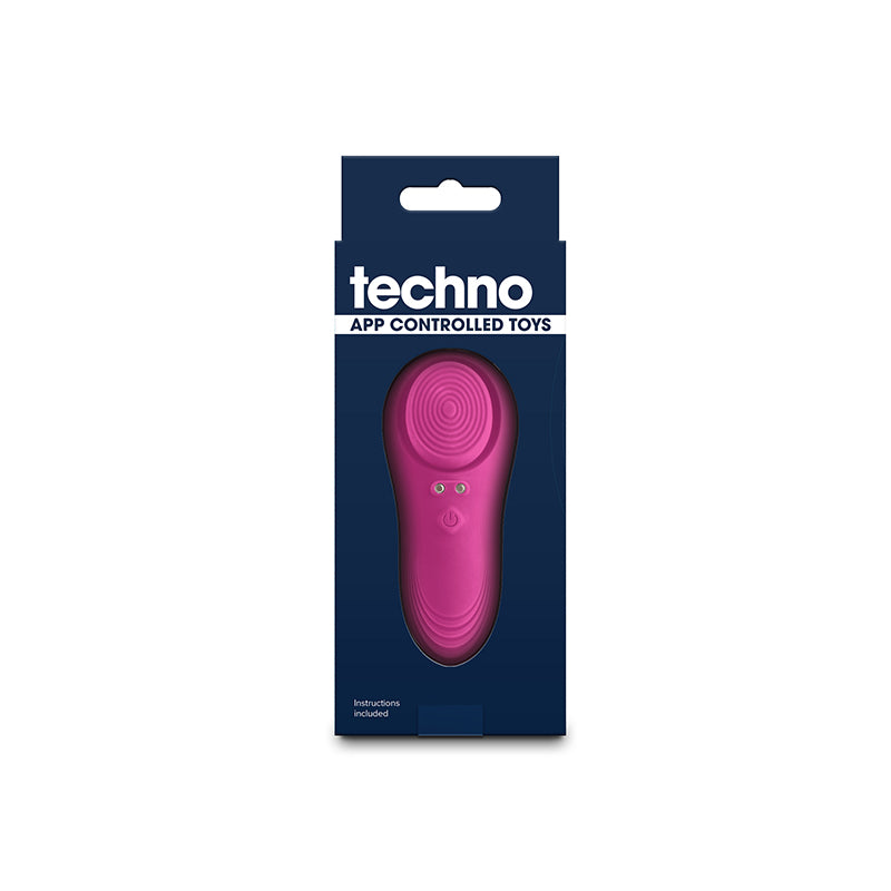 Techno Lucy Magenta Magenta Usb Rechargeable Panty Vibrator With App Control