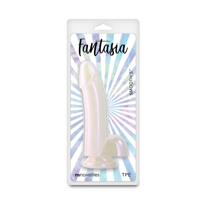 Fantasia Smooth 5'' Pearl Pearlescent White 14.8 Cm Dildo