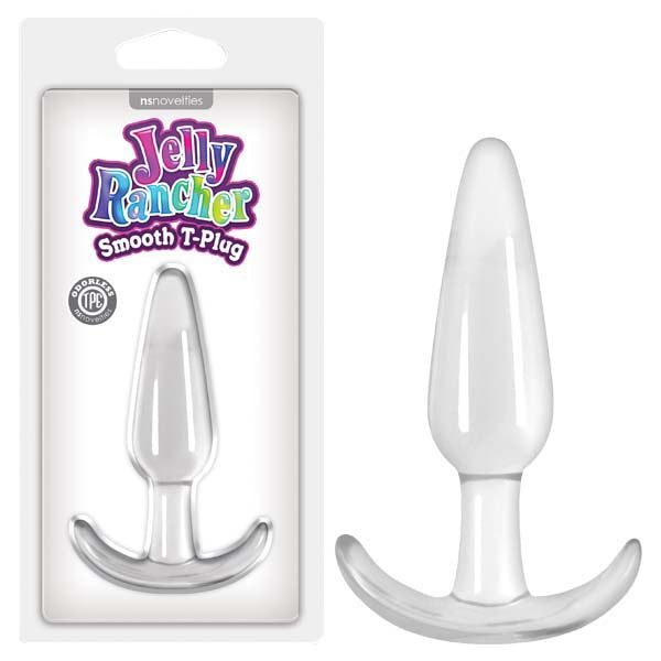 Jelly Rancher Smooth T Plug Clear 11 Cm (4.3'') Butt Plug