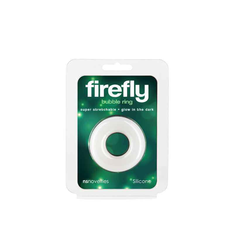 Firefly Bubble Ring Medium Glow In Dark Medium Cock Ring