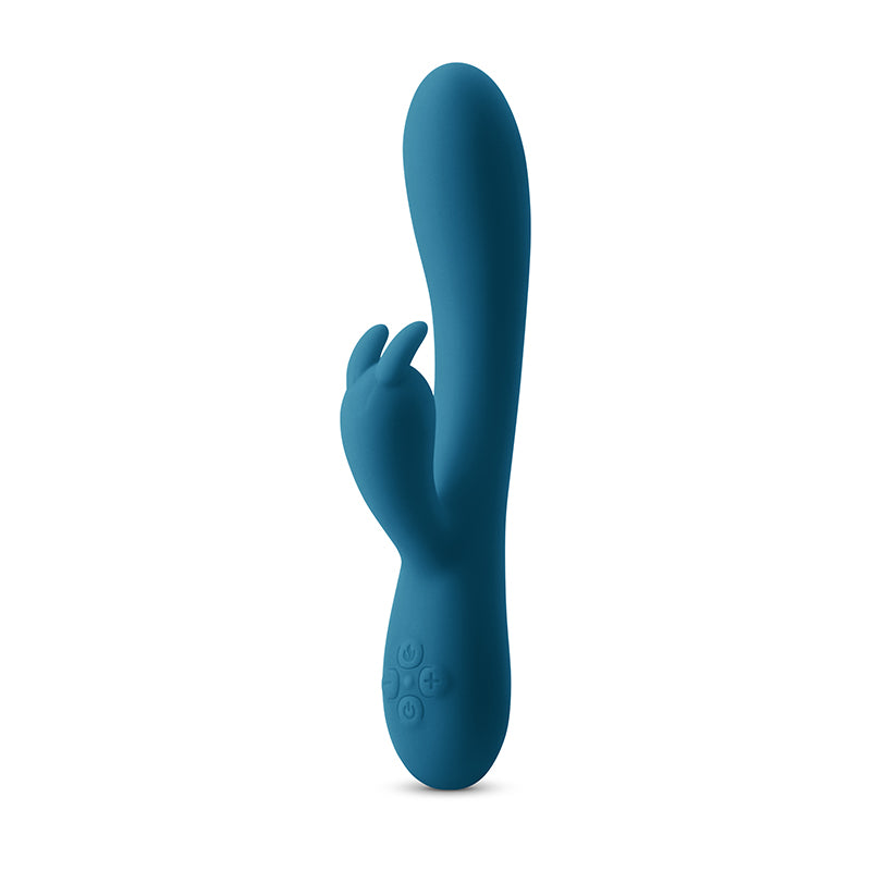 Inya Luv Bunny Dark Teal Dark Teal 20.2 Cm Usb Rechargeable Rabbit Vibrator