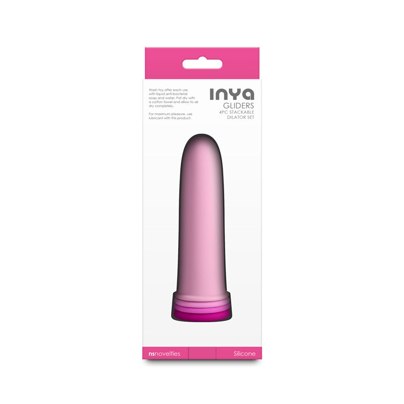 Inya Gliders Pink Pink 4 Piece Dilator Set