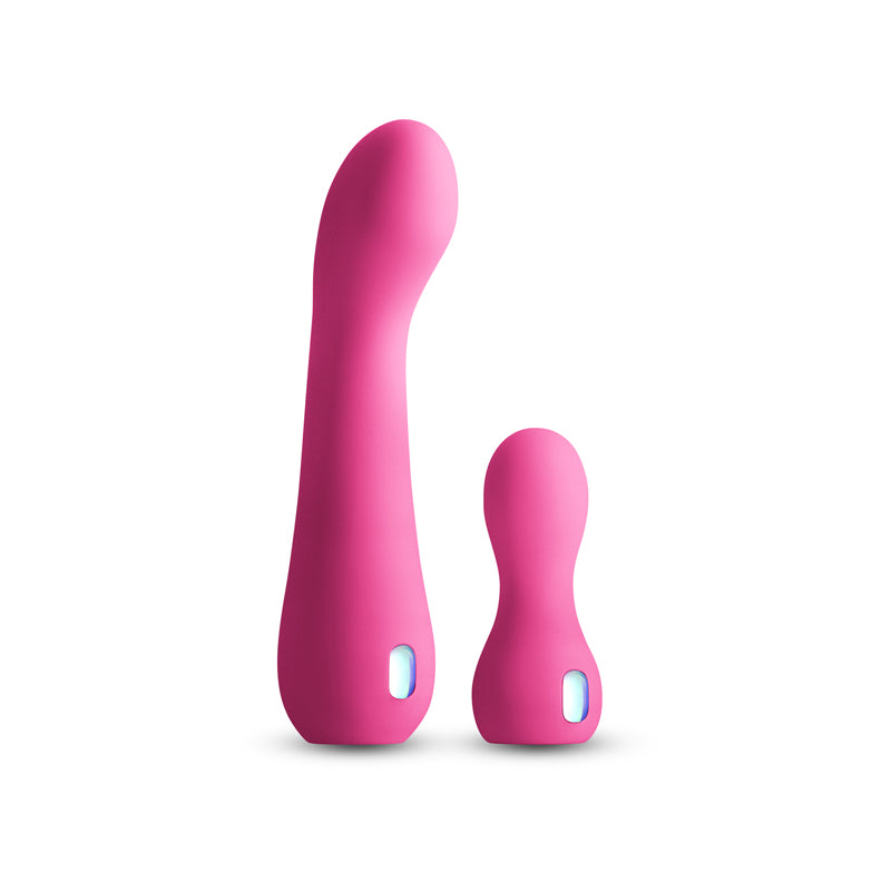 Inya Couplet Pink Pink Usb Rechargeable Vibrators Set Of 2 Sizes