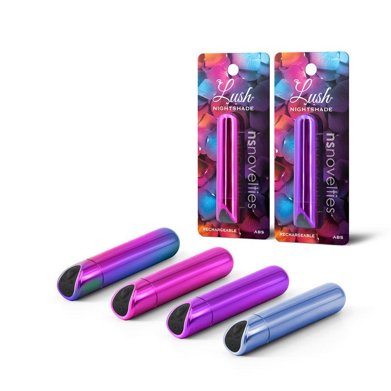 Lush Nightshade Multicolour Multicoloured 8.9 Cm Usb Rechargeable Bullet