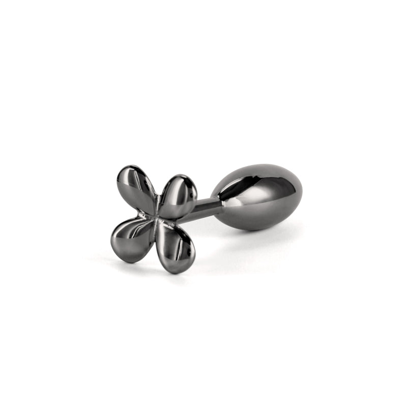 Rear Assets Clover Gunmetal Gunmetal 9.2 Cm Metallic Butt Plug