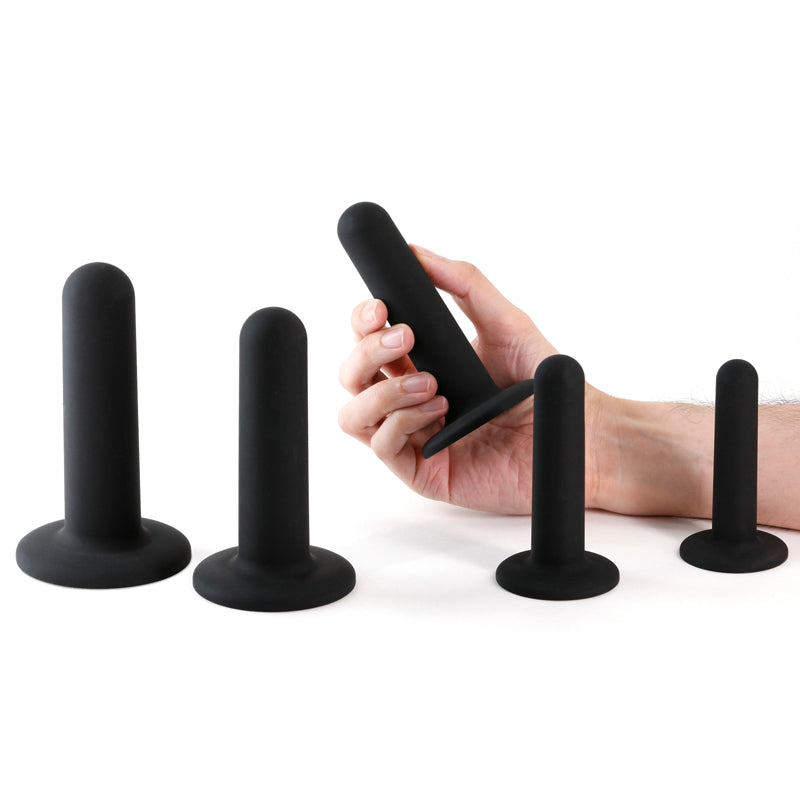 Renegade Dilator Kit Black Black Anal Dilator Kit Set Of 5