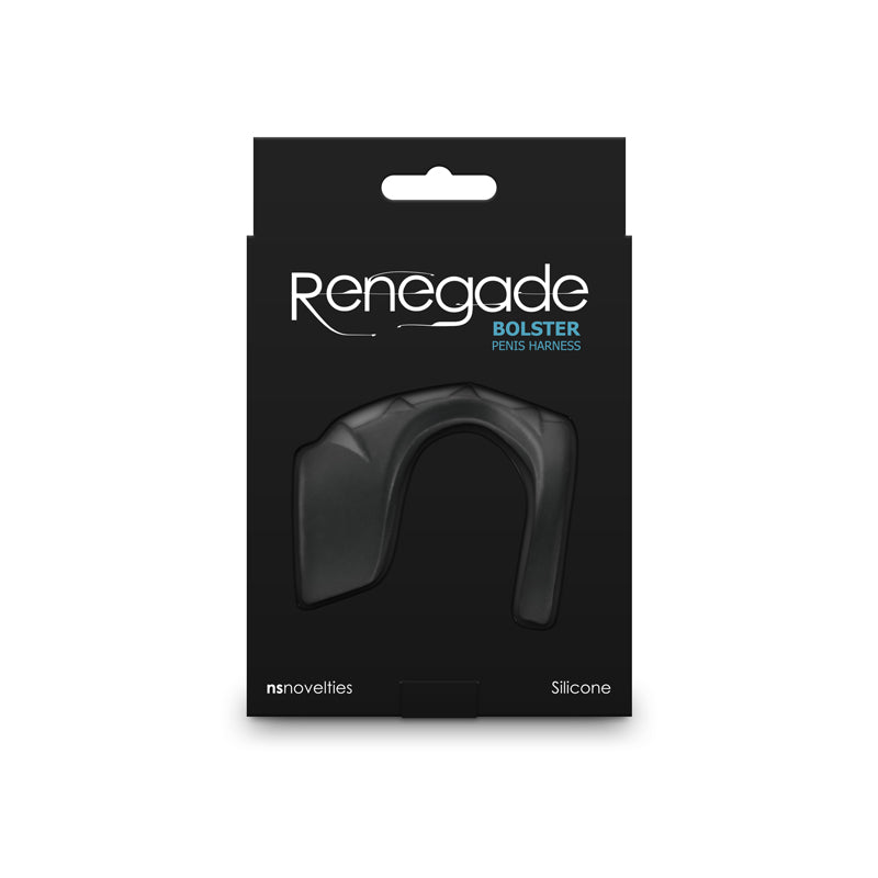 Renegade Bolster Black Black Penis Harness