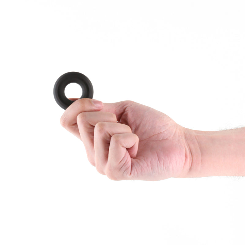 Renegade Fireman Ring Small Black Black Small Cock Ring