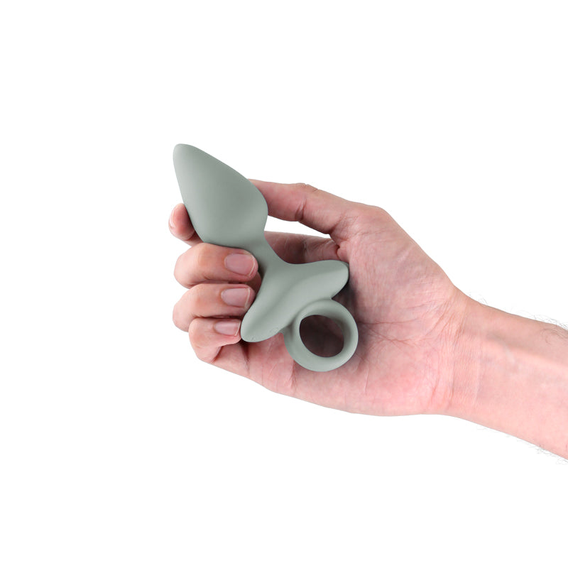 Renegade Orion Sage Green 13 Cm Usb Rechargeable Vibrating Butt Plug
