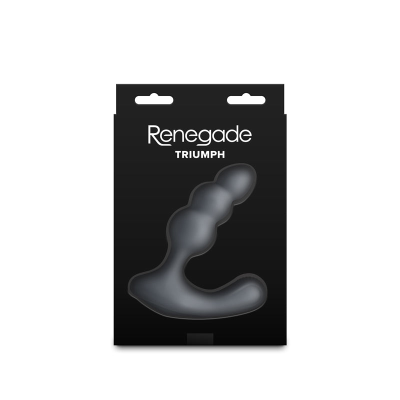 Renegade Thumper Grey Grey 13.1 Cm Usb Rechargeable Prostate Massager