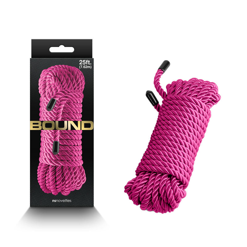 Bound Rope Pink Pink Bondage Rope 7.6 Metre Length