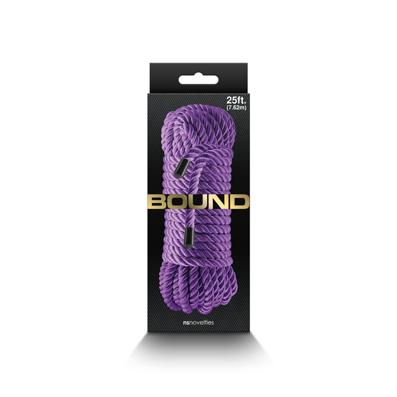 Bound Rope Purple Purple Bondage Rope 7.6 Metre Length