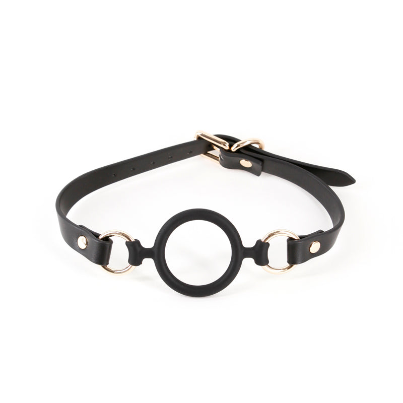 Fetish & Fashion Megan Black Black Mouth Restraint