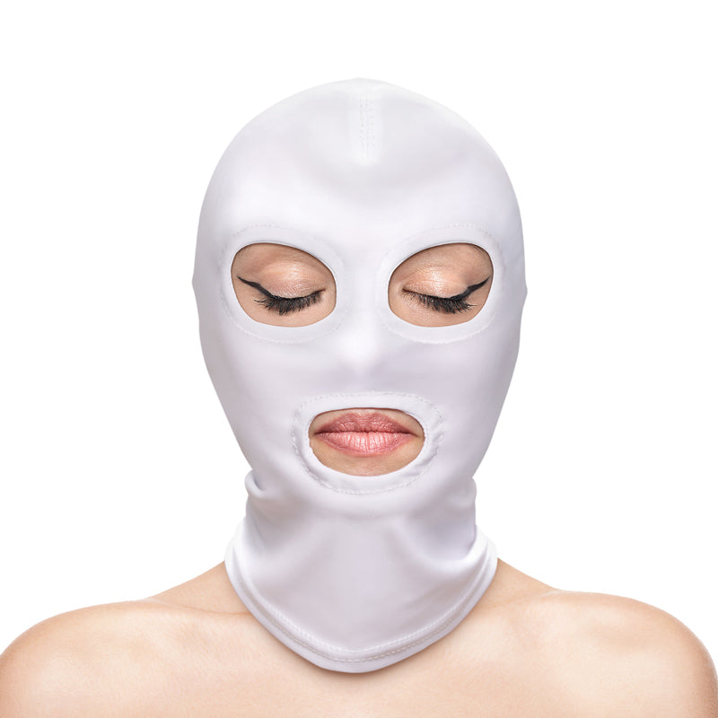 Fetish & Fashion Eyes & Mouth Hood White White Hood