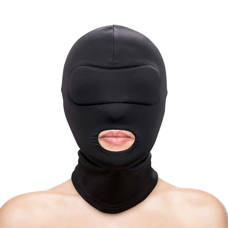 Fetish & Fantasy Mouth Hood Black Black Hood