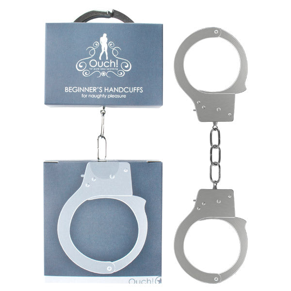 Ouch Beginner's Handcuffs Metal Restraints