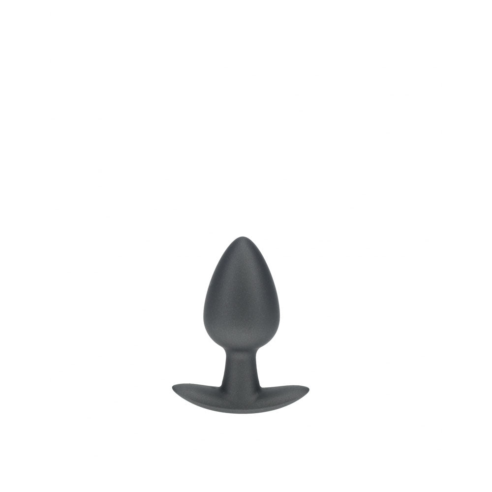 Ouch! Anal Plug Medium Gun Metal Gun Metal Grey 7.9 Cm Medium Butt Plug