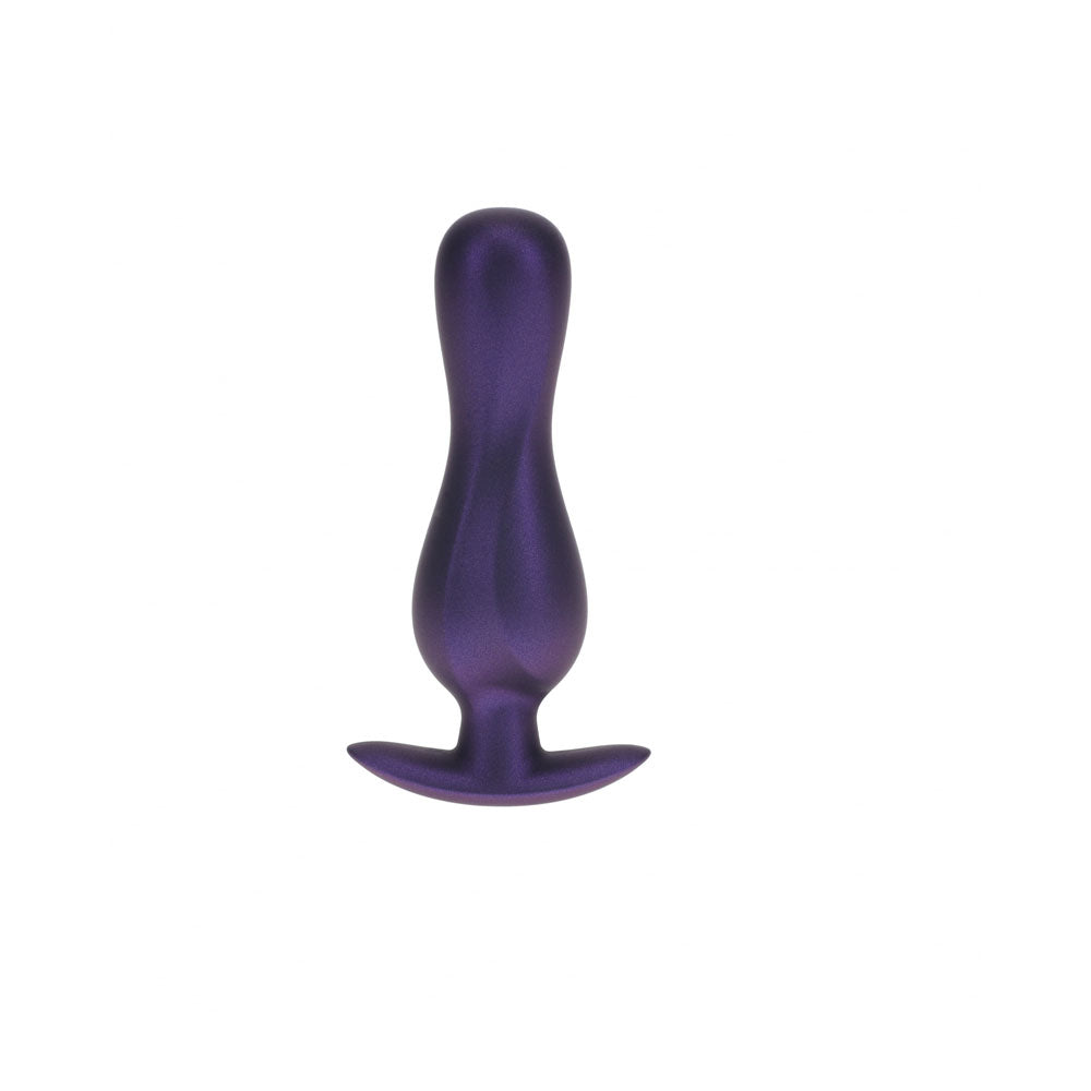 Ouch! Curvy Anal Plug Metallic Purple Metallic Purple 11.7 Cm Butt Plug