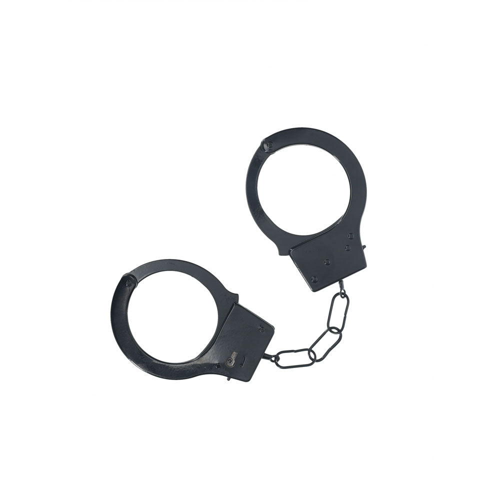 Ouch! Classic Metal Cuffs Black Black Restraints