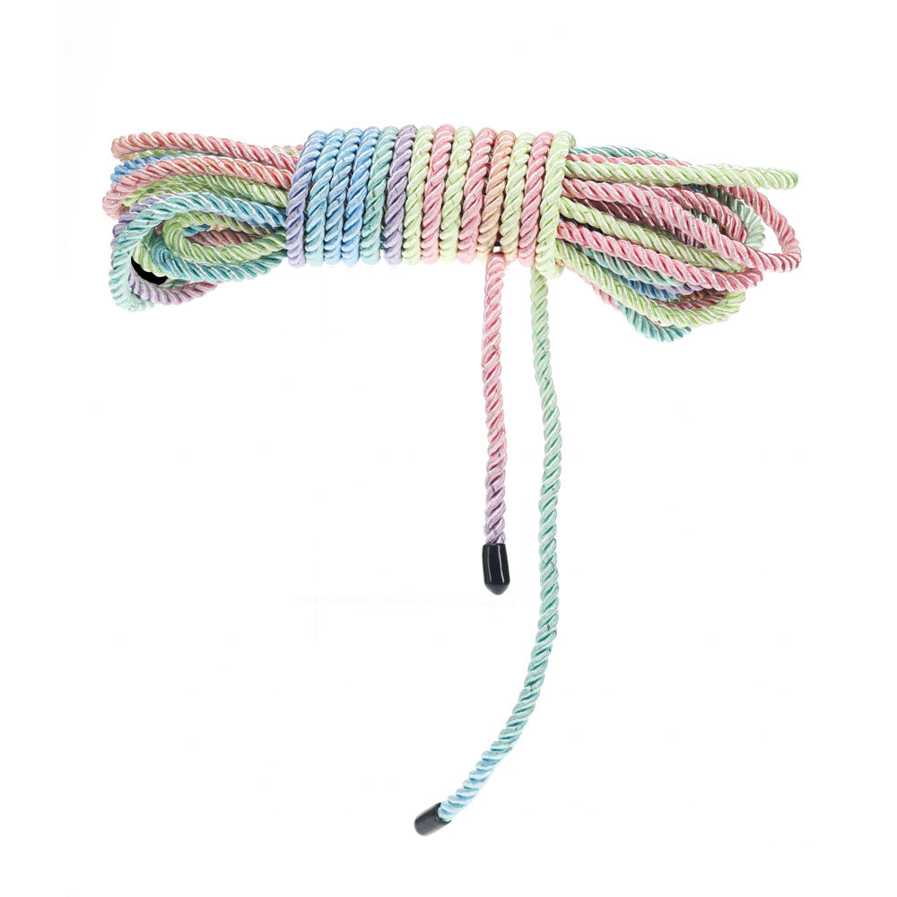 Ouch! Bondage Rope 10 M Multicolour 1 Multicoloured Nylon Bondage Rope 10 Metre Length