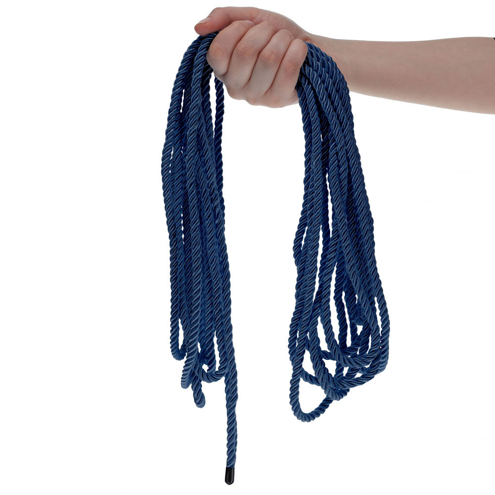 Ouch! Bondage Rope 10 M Navy Blue Navy Blue Nylon Bondage Rope 10 Metre Length