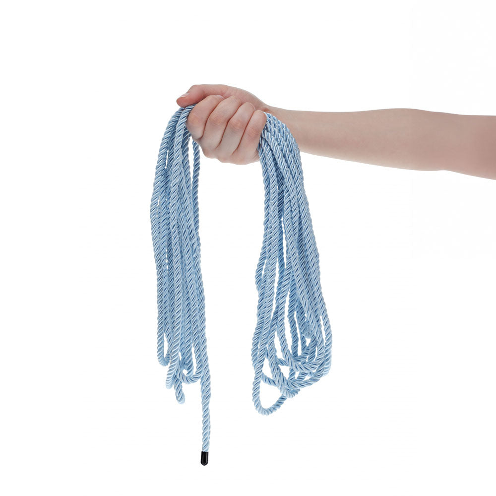 Ouch! Bondage Rope 10 M Powder Blue Powder Blue Nylon Bondage Rope 10 Metre Length