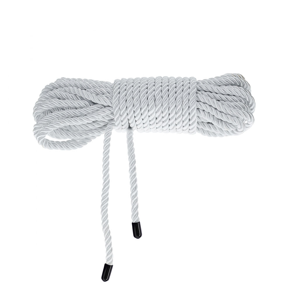 Ouch! Bondage Rope 10 M Silver Silver Nylon Bondage Rope 10 Metre Length