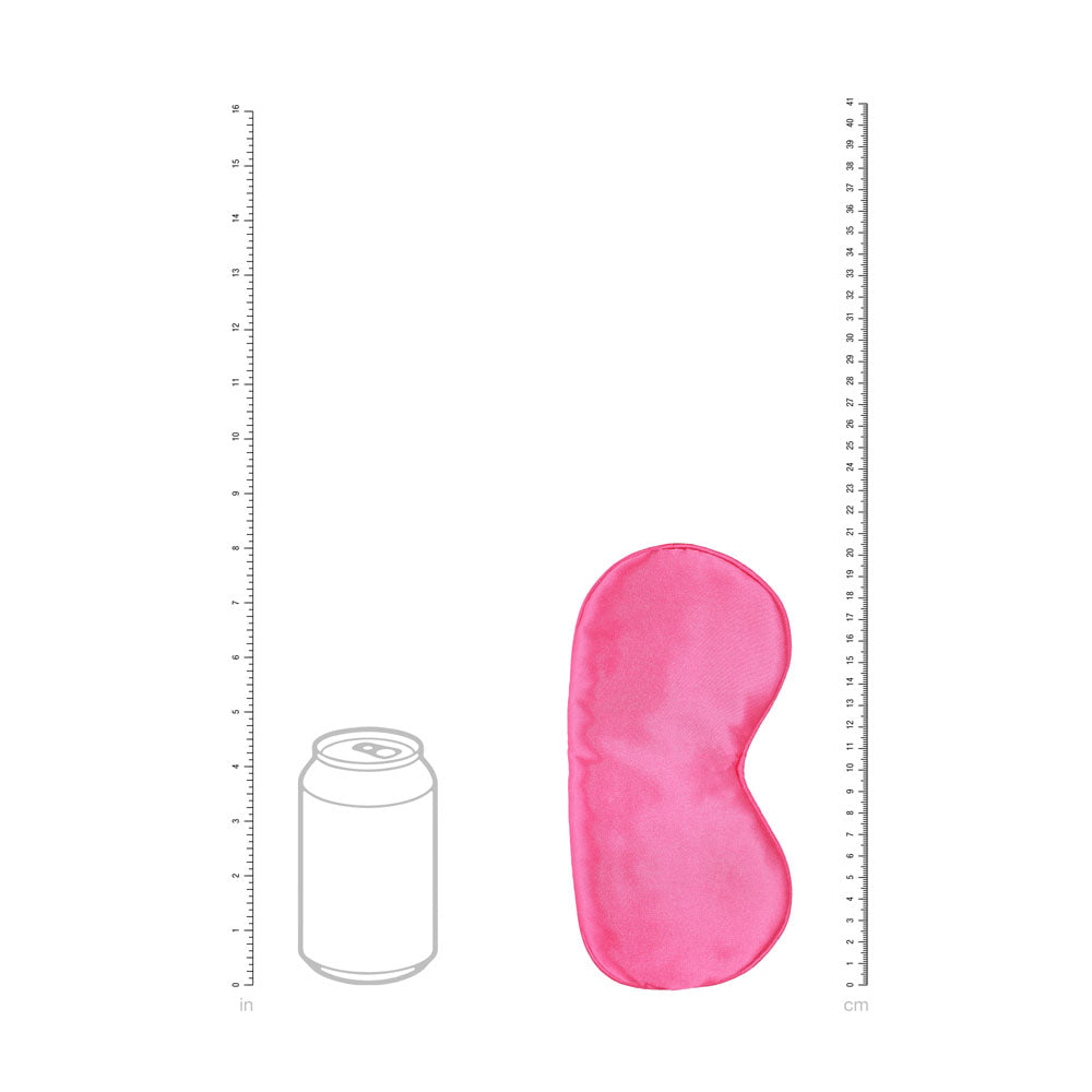 Ouch! Satin Mask Pink Pink Eye Mask