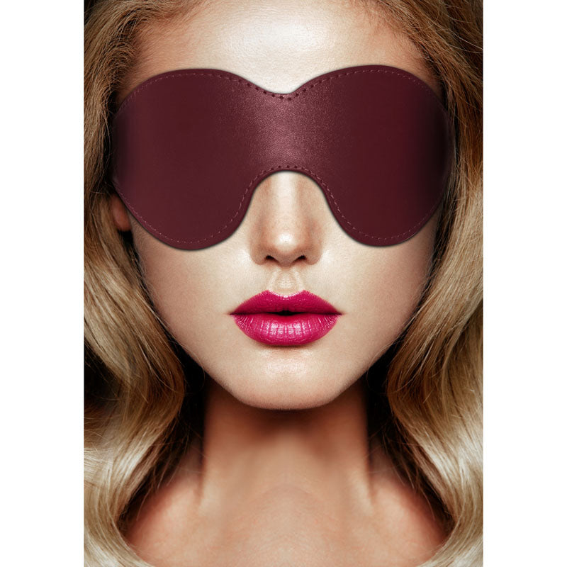 Ouch! Halo Eyemask Burgundy Eye Mask