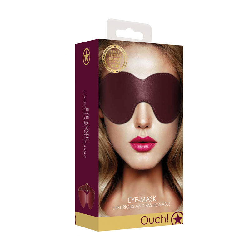 Ouch! Halo Eyemask Burgundy Eye Mask