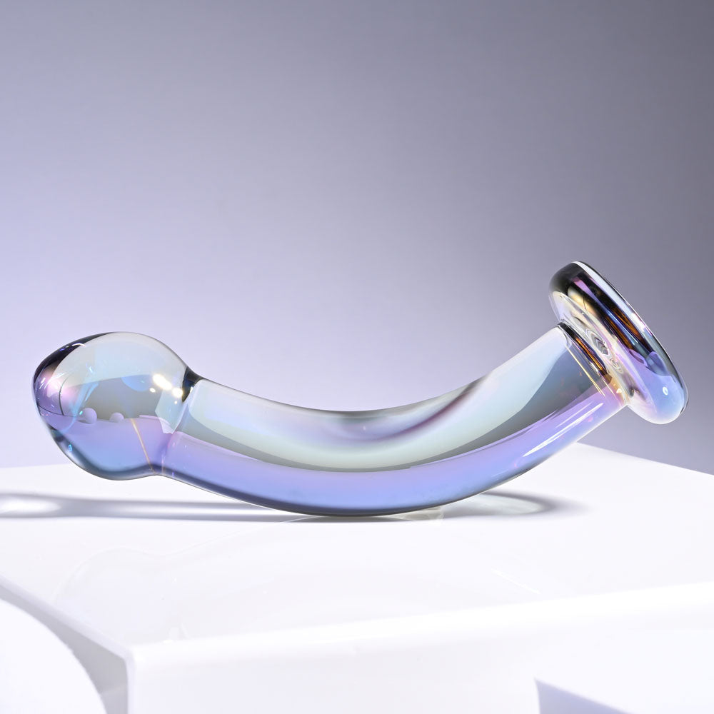 Playboy Pleasure Jewels King Clear Glass 16.3 Cm Dildo