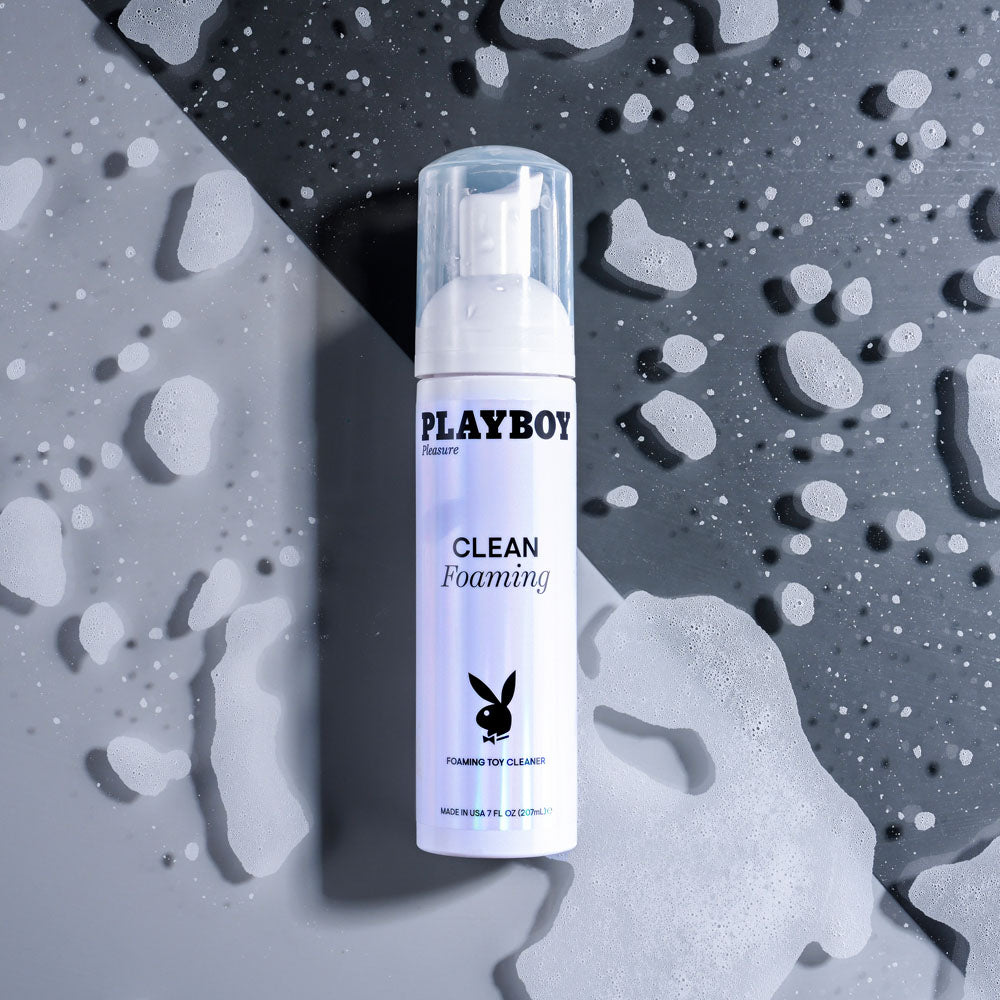 Playboy Pleasure Clean Foaming Foaming Toy Cleaner 207 Ml Bottle