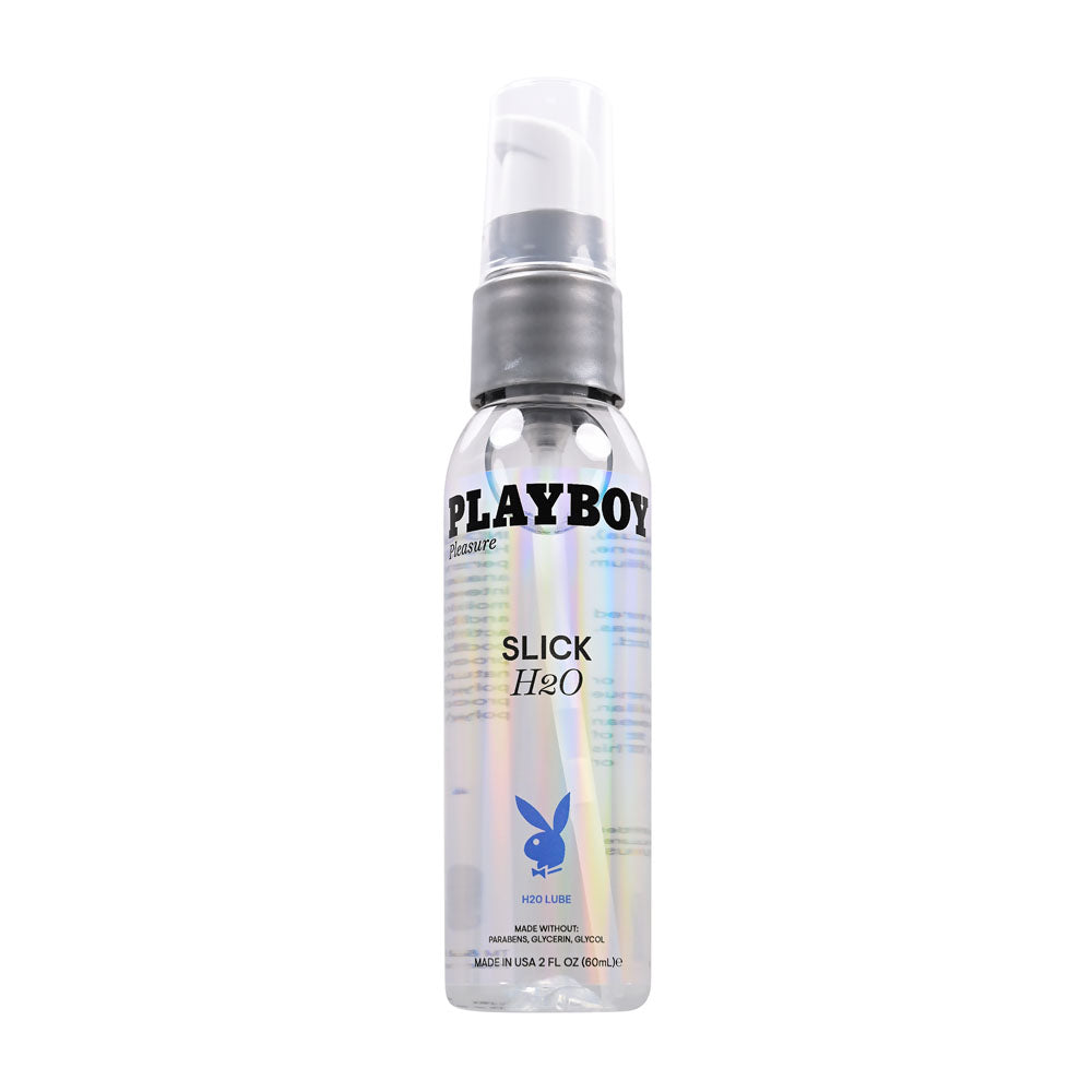 Playboy Pleasure Slick H2 O 60 Ml Water Based Lubricant 60 Ml Bottle