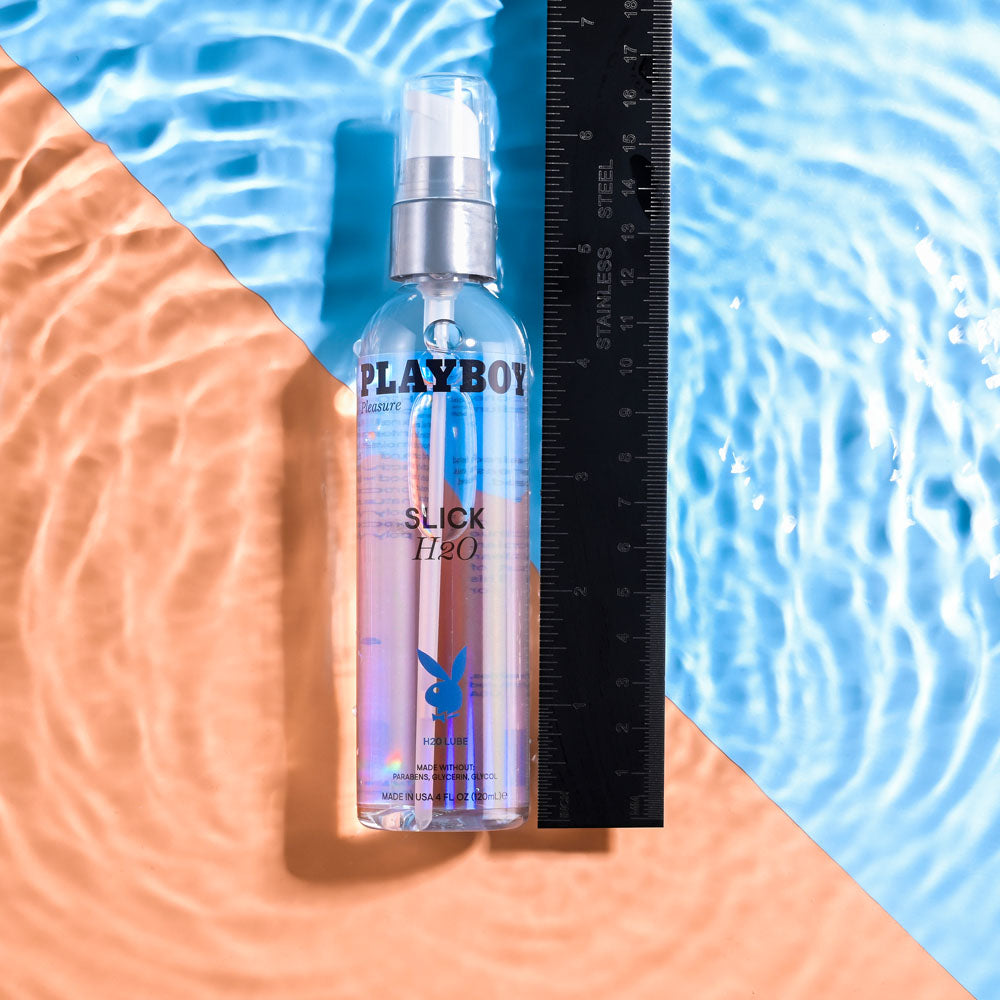 Playboy Pleasure Slick H2 O 120 Ml Water Based Lubricant 120 Ml Bottle