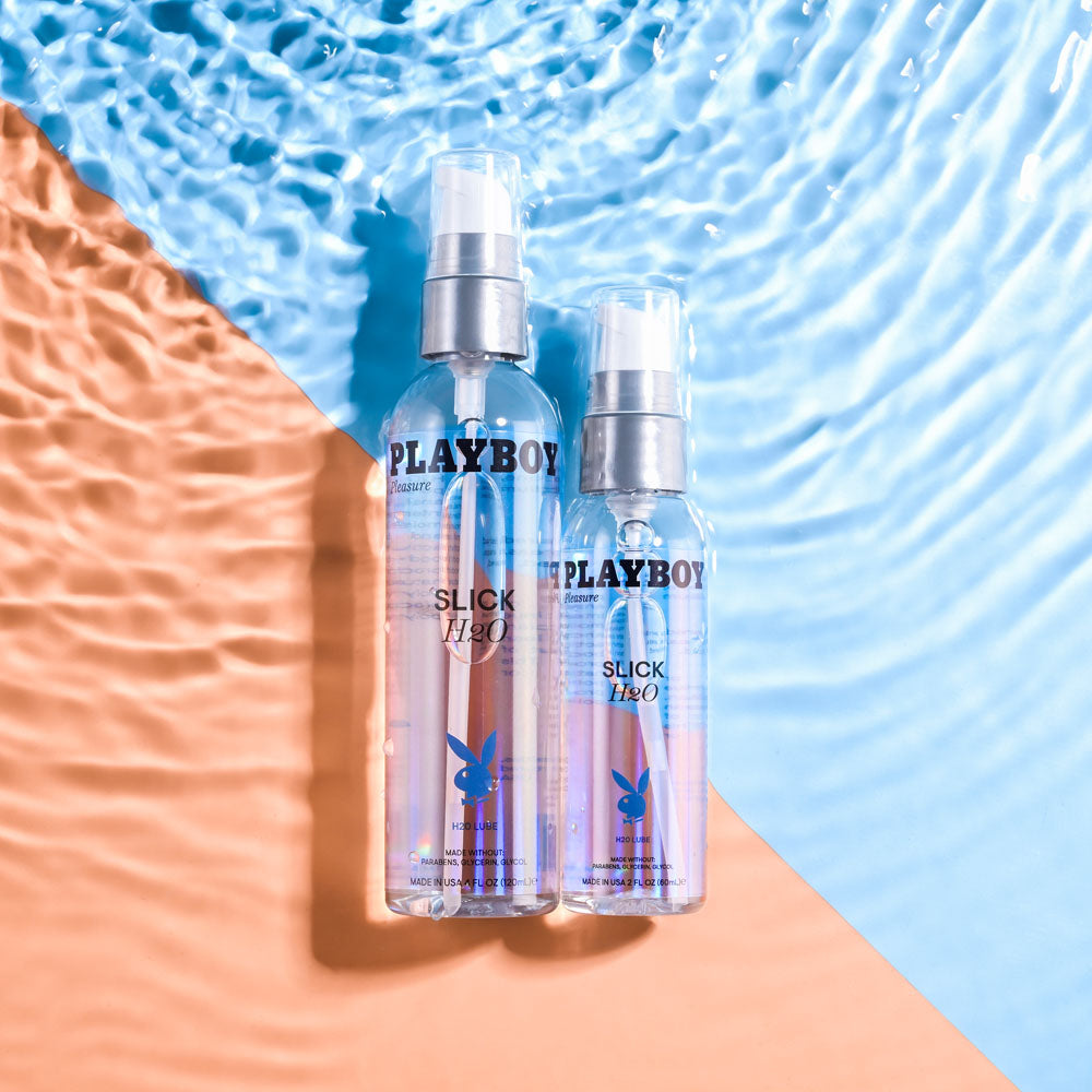Playboy Pleasure Slick H2 O 120 Ml Water Based Lubricant 120 Ml Bottle