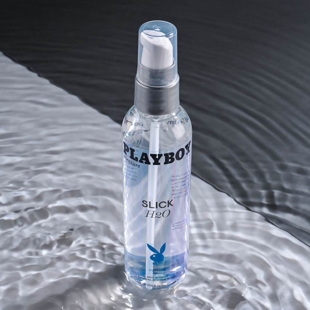 Playboy Pleasure Slick H2 O 120 Ml Water Based Lubricant 120 Ml Bottle