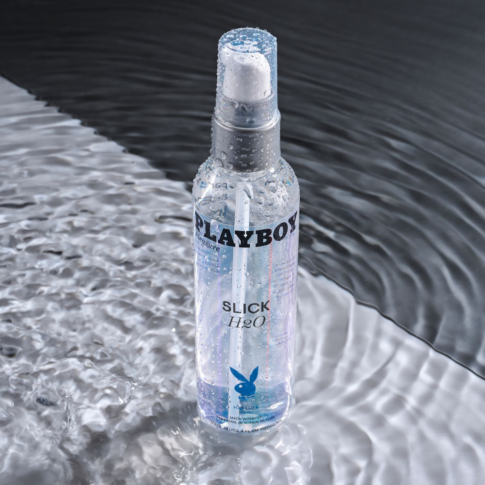 Playboy Pleasure Slick H2 O 120 Ml Water Based Lubricant 120 Ml Bottle