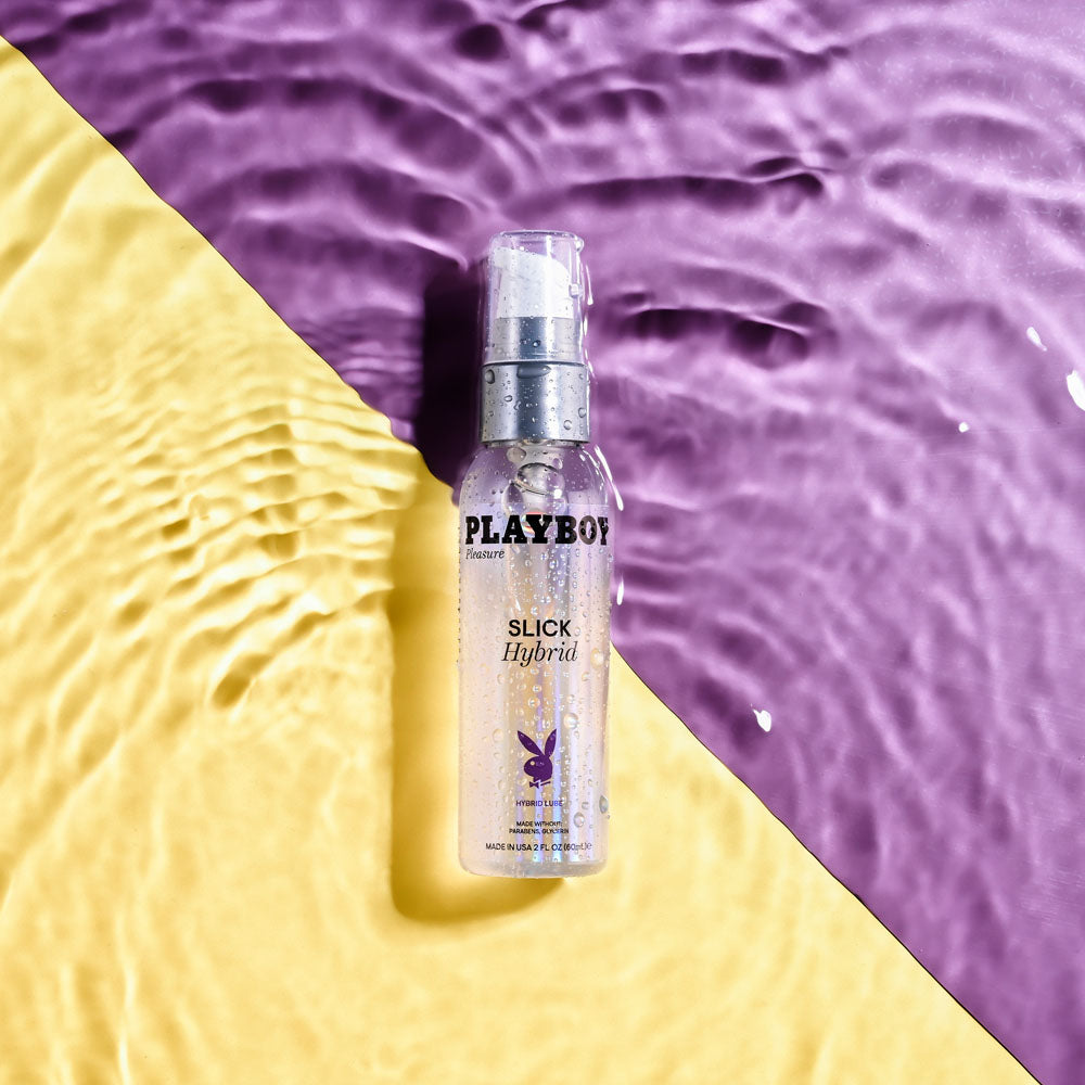 Playboy Pleasure Slick Hybrid 60 Ml Hybrid Lubricant 60 Ml Bottle