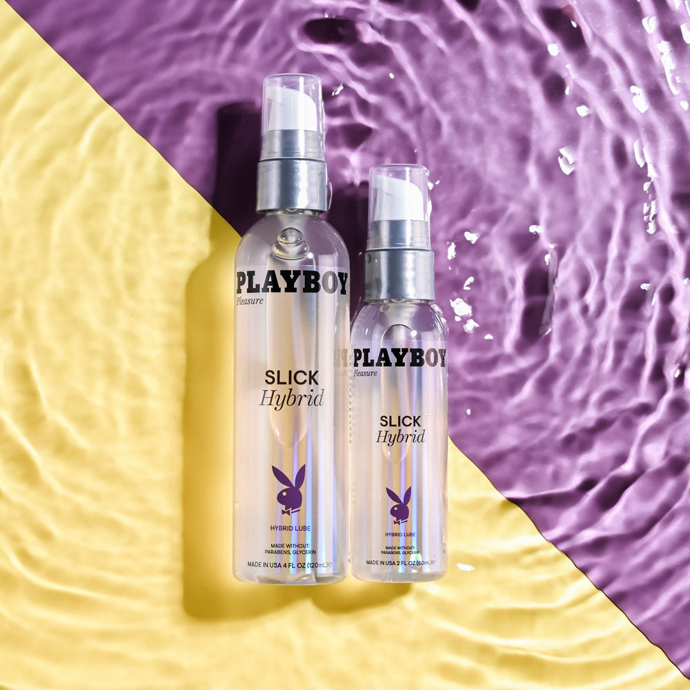 Playboy Pleasure Slick Hybrid 60 Ml Hybrid Lubricant 60 Ml Bottle