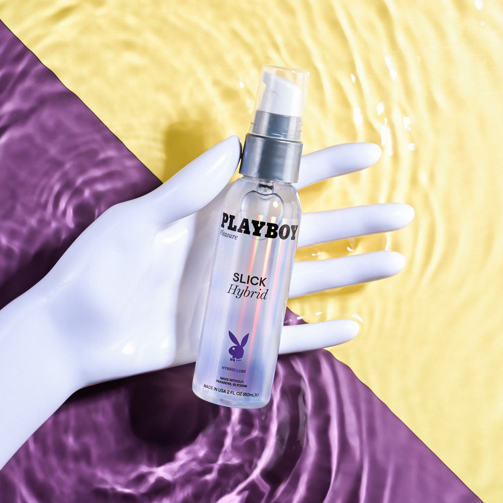 Playboy Pleasure Slick Hybrid 60 Ml Hybrid Lubricant 60 Ml Bottle