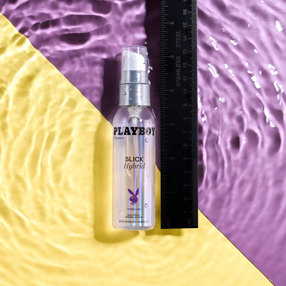 Playboy Pleasure Slick Hybrid 60 Ml Hybrid Lubricant 60 Ml Bottle